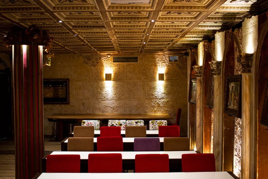 Historic tasting room at Descalzos Viejos winery in Ronda, a highlight of Marbella wine tasting trips